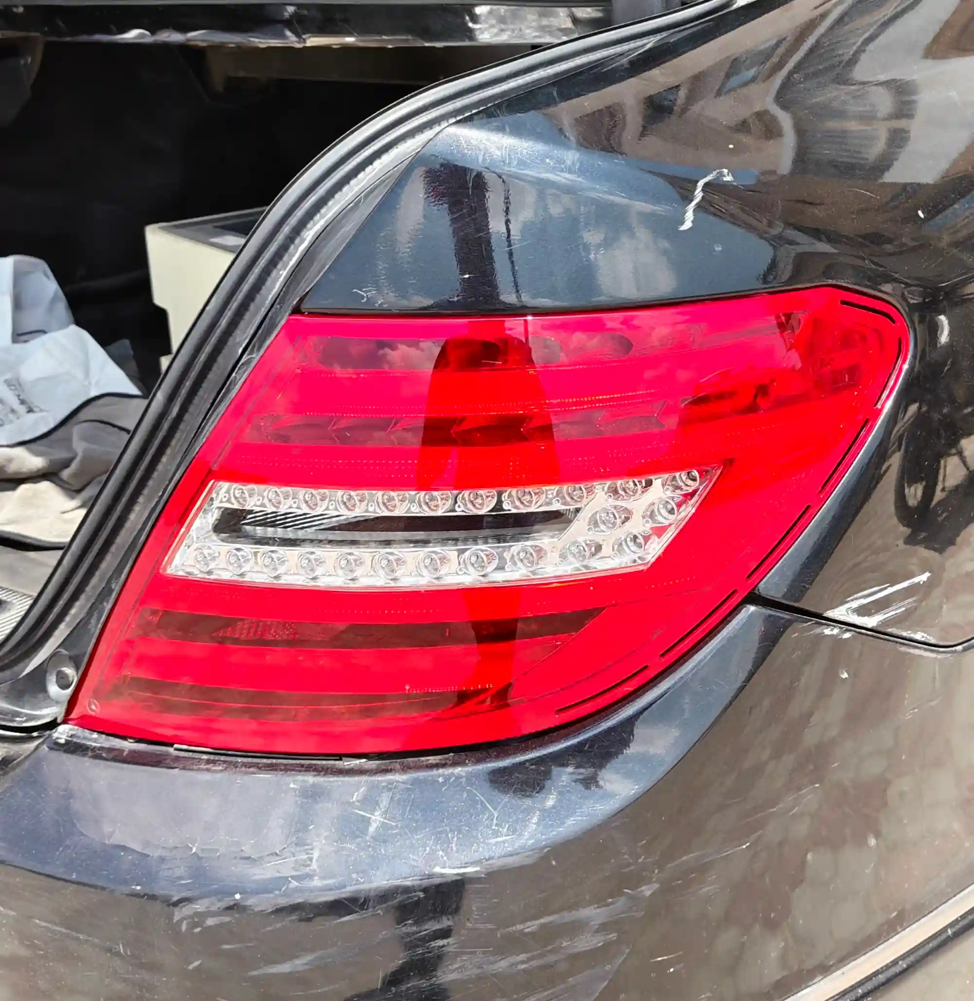 باغة مرسيدس W204 خلفي 2013